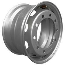 Колесный диск Нортек Грузовой автомобиль 11.75х22.5/10х335 D281 18мм ET135 серебристый с вент.